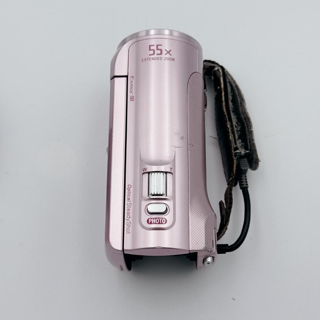 【美品・人気色】SONY ハンディカム ビデオカメラ HDR-CX390 ピンク