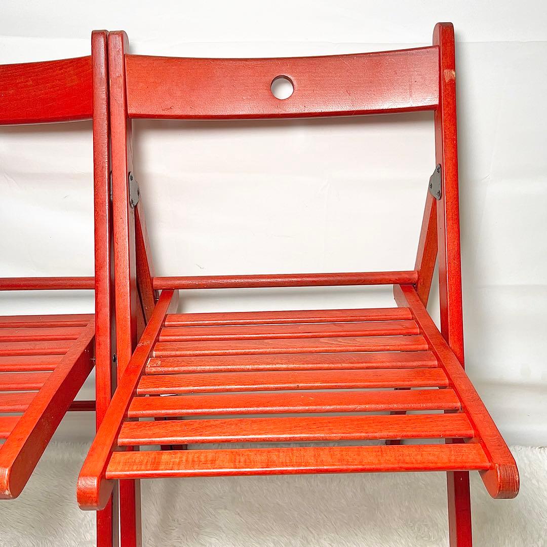 IKEA イケア TERJE テリエ 折りたたみチェア 4脚セット