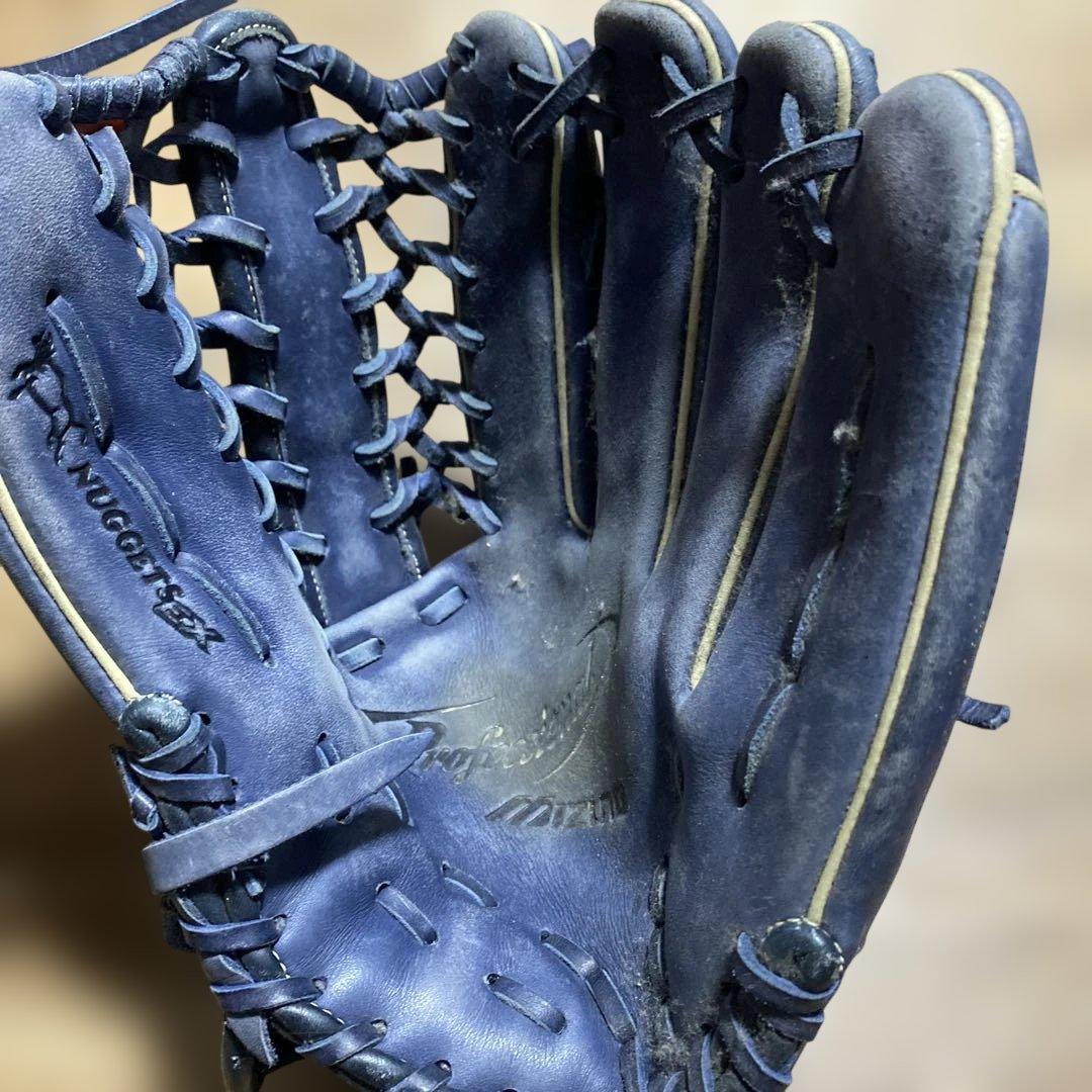 Buw League 軟式グローブ ネイビー