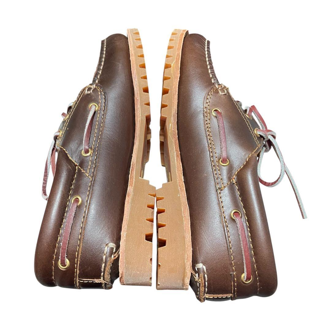 【新品】【未使用】24.5cm ティンバーランド 3eye モカシン ブラウン