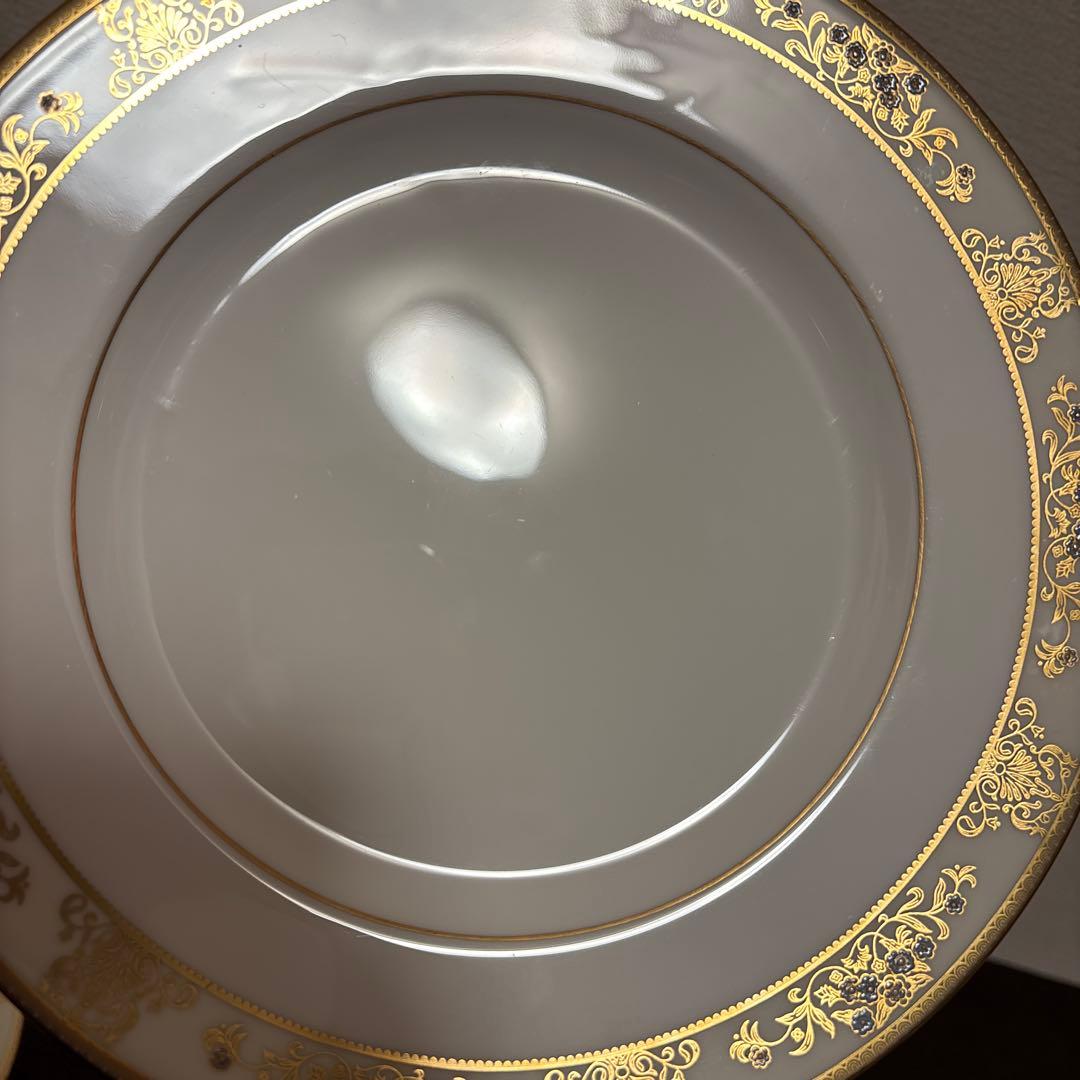 ウェッジウッド　クリブデン　ディナープレート　22.5cm