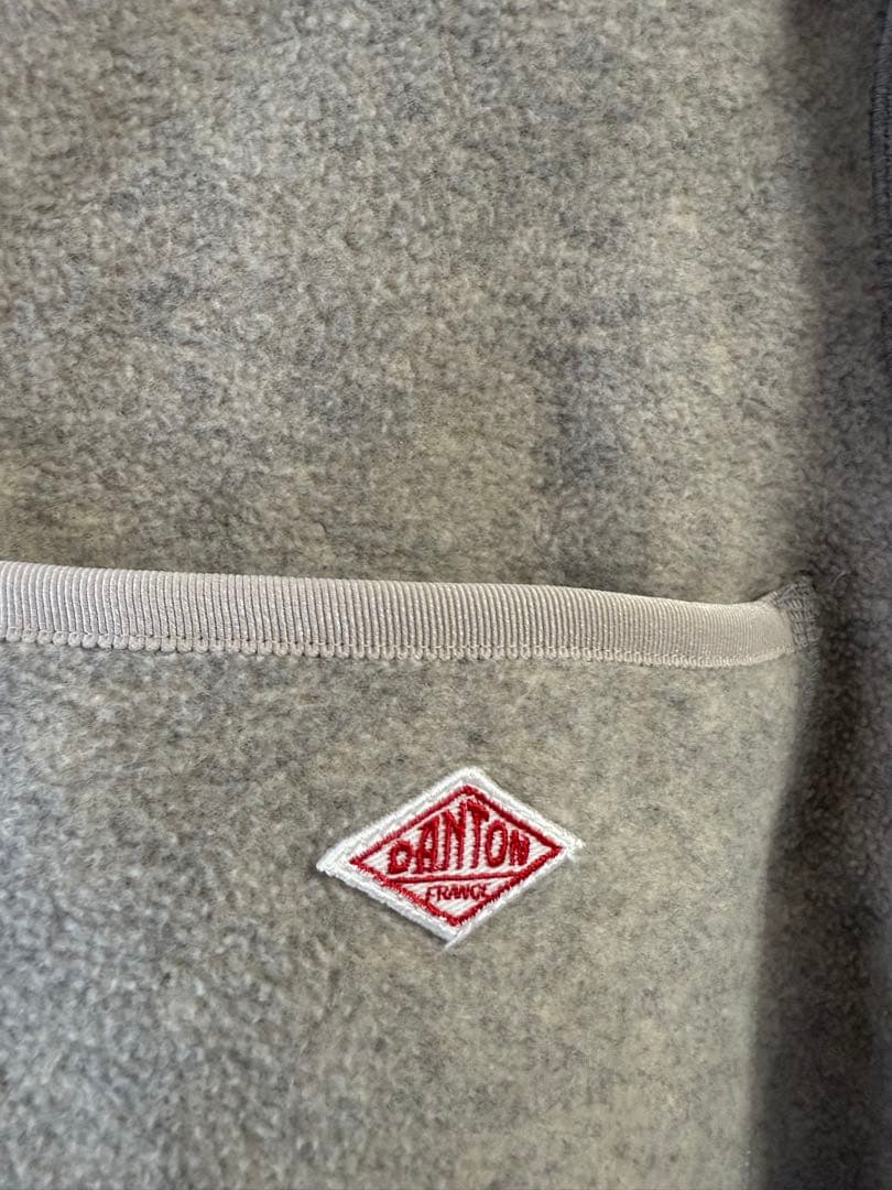 DANTON フリース　クルーネック　プルオーバー　40