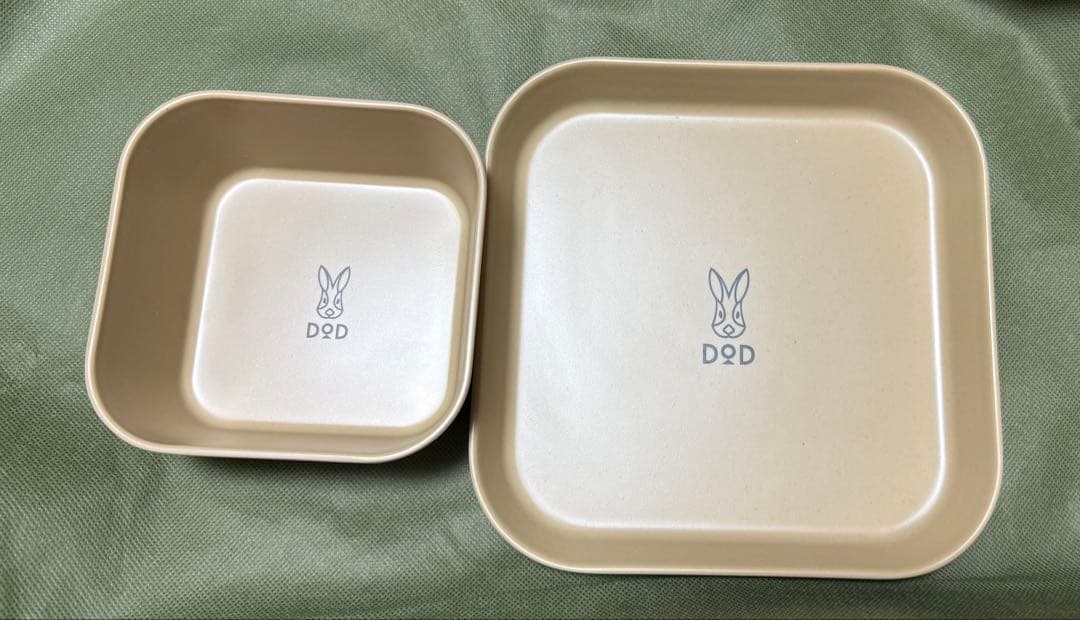 DOD 放浪フタリパン・放浪ヒトリガマのセット(おまけ:メラミン皿)