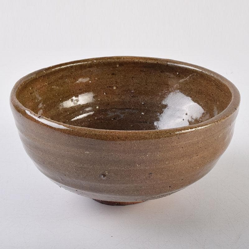 茶道具　清水六兵衛作　絵唐津　茶碗　銘和心　共布　淡々斎極め箱　V　R9212