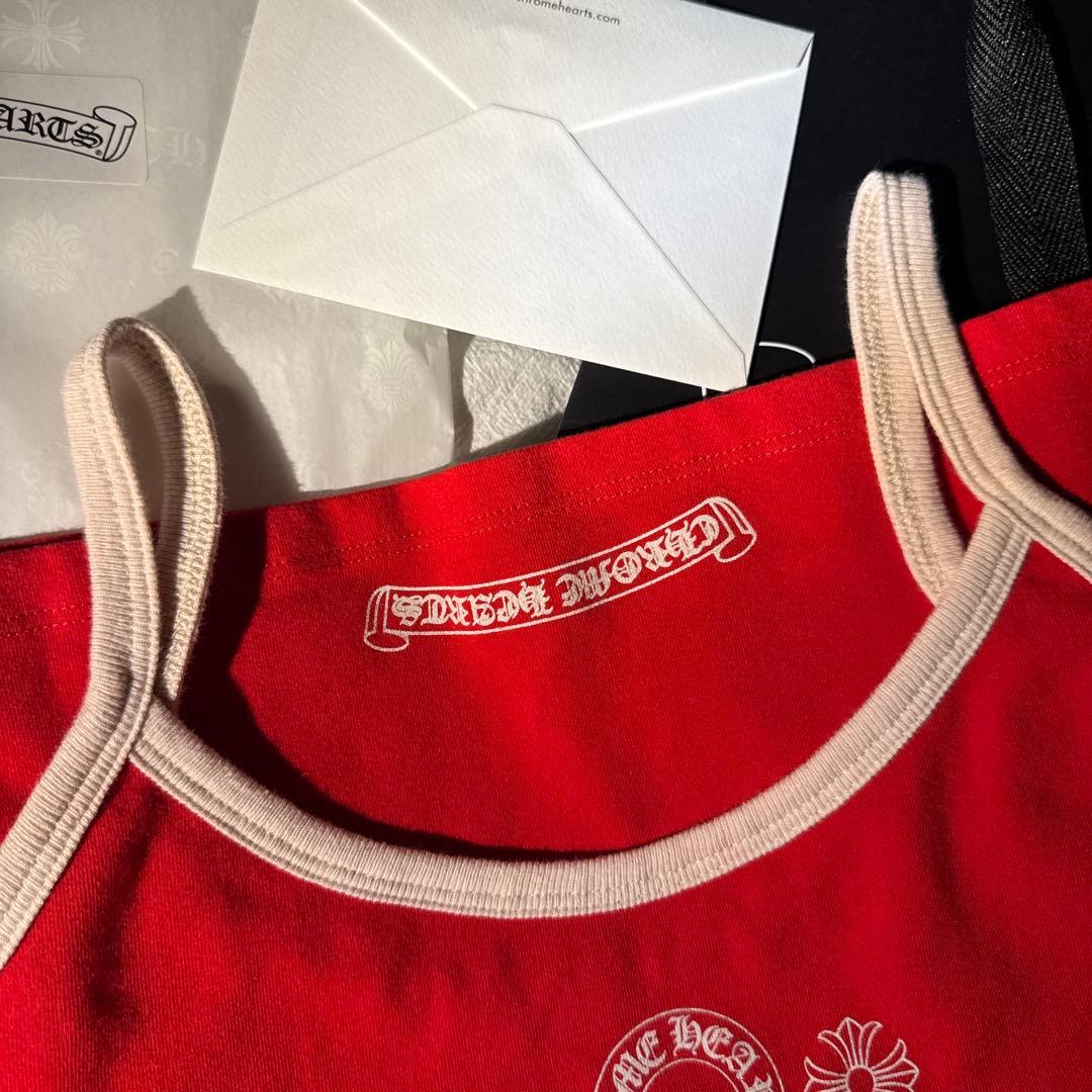 未使用 クロムハーツROLLER SKATES ローラースケートキャミソール