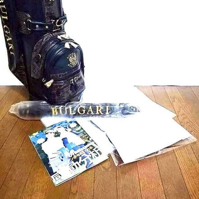 BULGARI GOLF ブルガリ キャディバック 高級 限定 正規品 送料無料