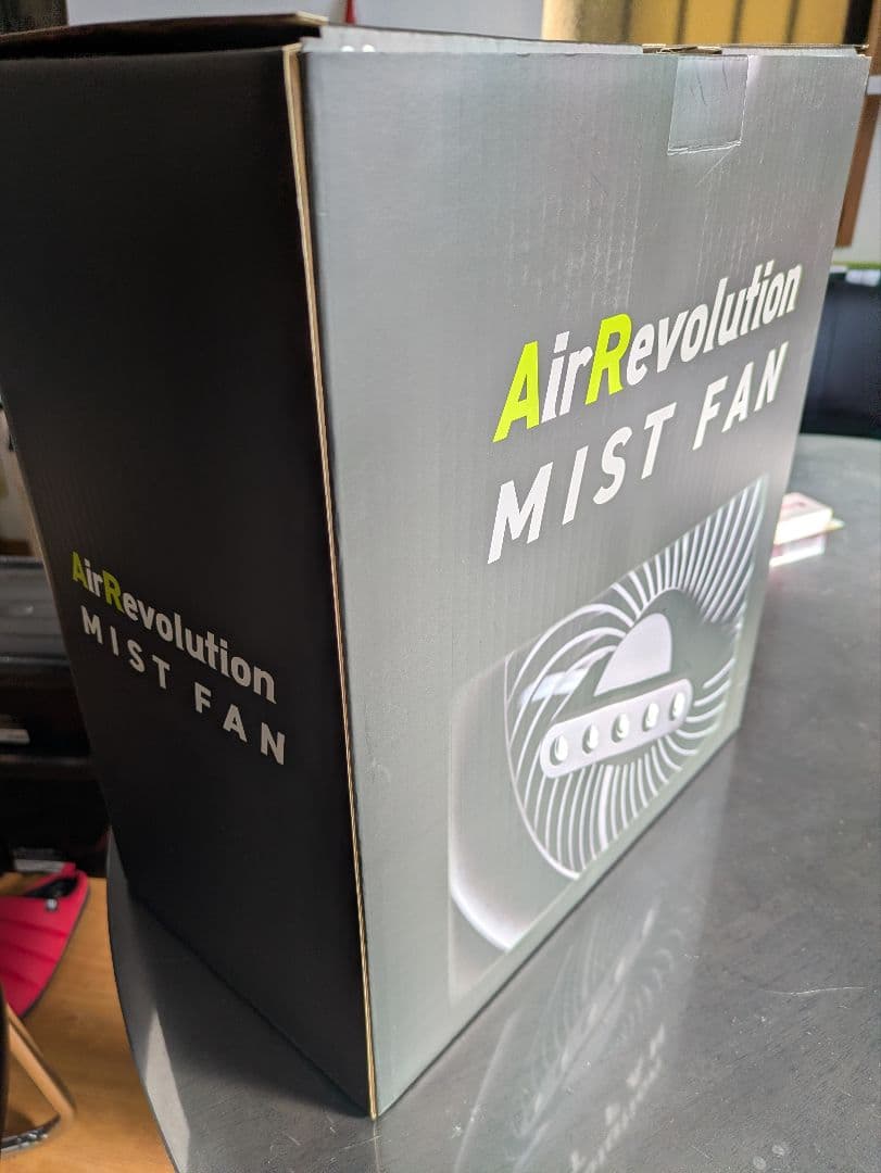 ポータブルミスト扇風機