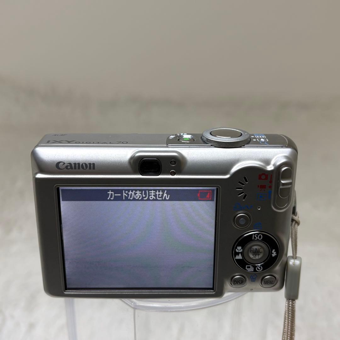 Canon カメラ　IXY 70 PC1193 シルバー コンデジ　動作品