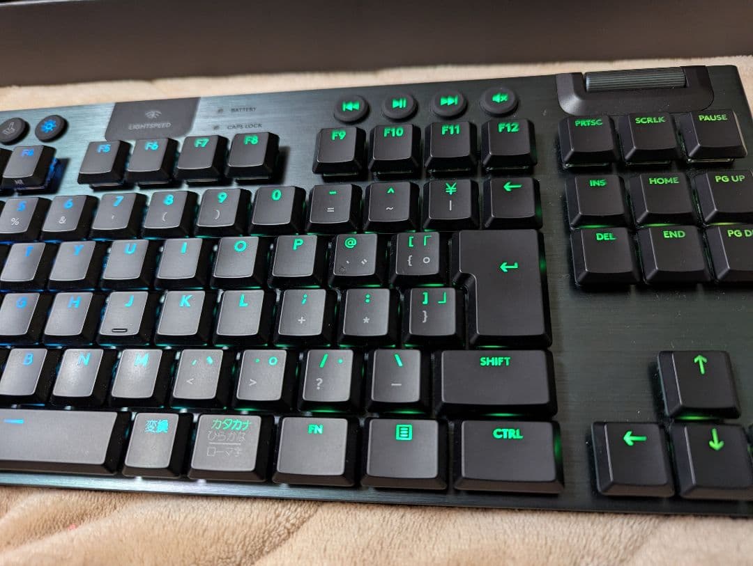 logicool G913 TKL クリッキー
