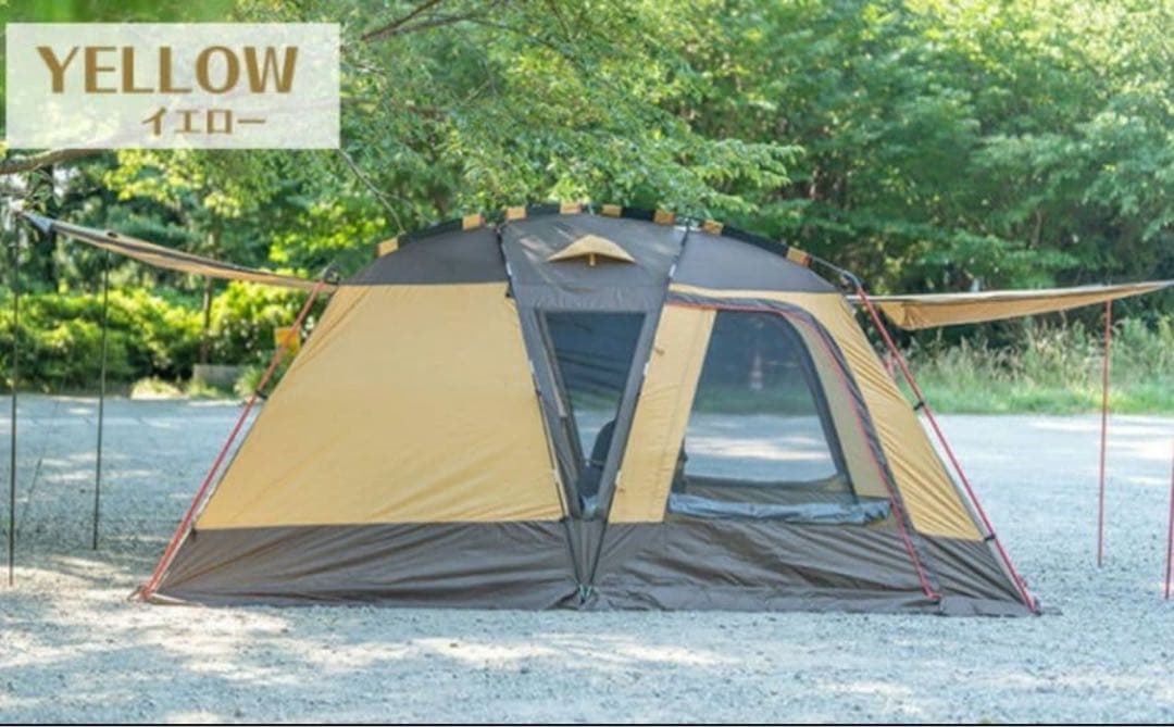 Hill Stone オールインワンテント ファミリーキャンプ　5人用