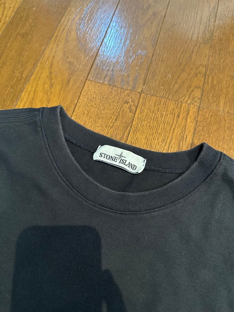 STONE  ストーンアイランド ライトスウェット ブラック XL