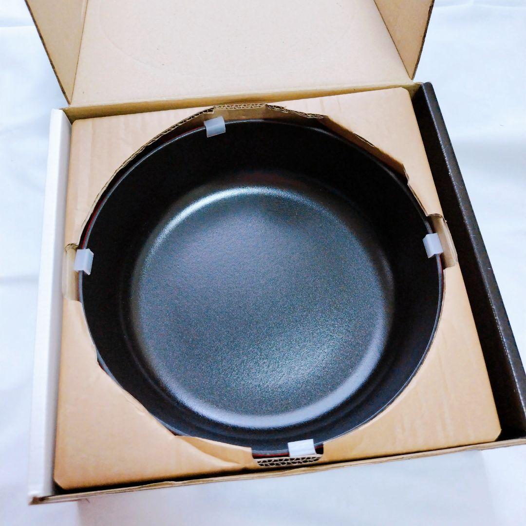 新品未使用 staub ブレンザー ソテーパン 鋳物 チェリー 24cm IH