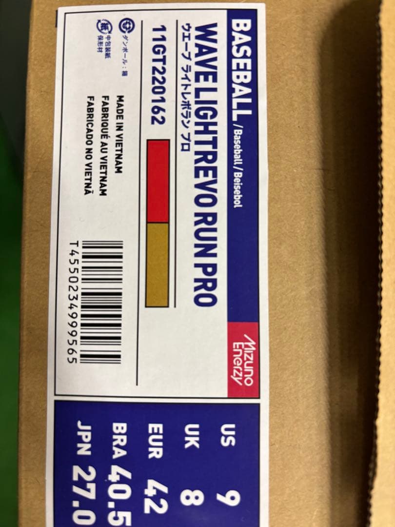 シューズ MIZUNO WAVE RIGHTREVO RUN PRO