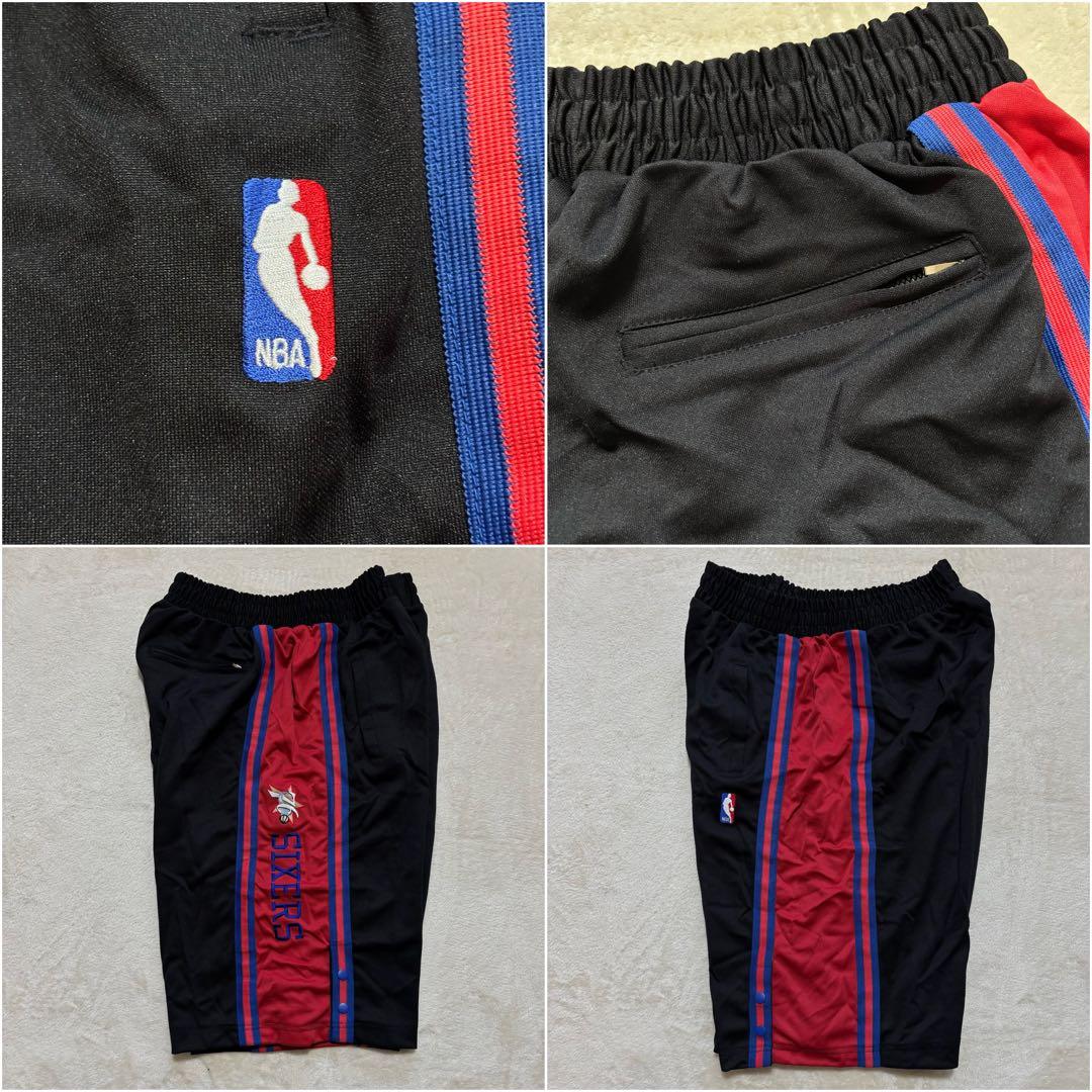 【新品】NBA SIXERS セットアップ アイバーソン ブラック XXL
