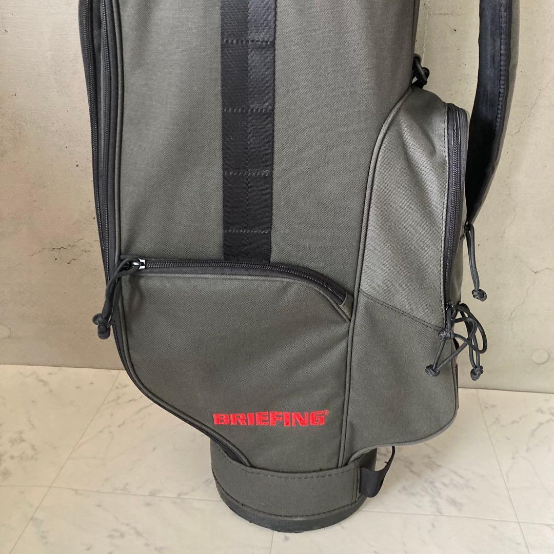 ⛳️極美品 ブリーフィング ゴルフ CR-8 キャディバッグ グレー