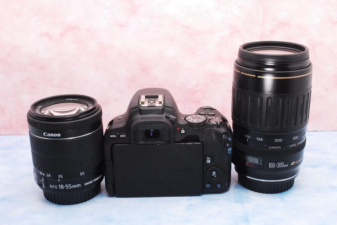 Canon kiss X9★転送OK★一眼レフカメラ★高性能STM＆超望遠