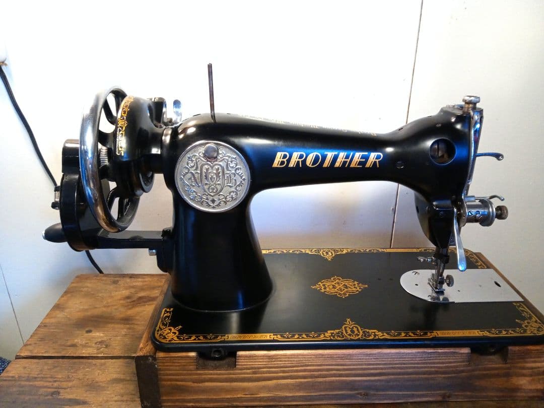 最終価格　ブラザー　BROTHER　縫うためのビンテージミシン　整備済
