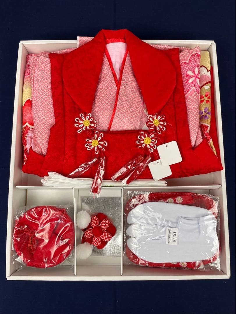 【激安】七五三 正絹三ツ身被布セット　561