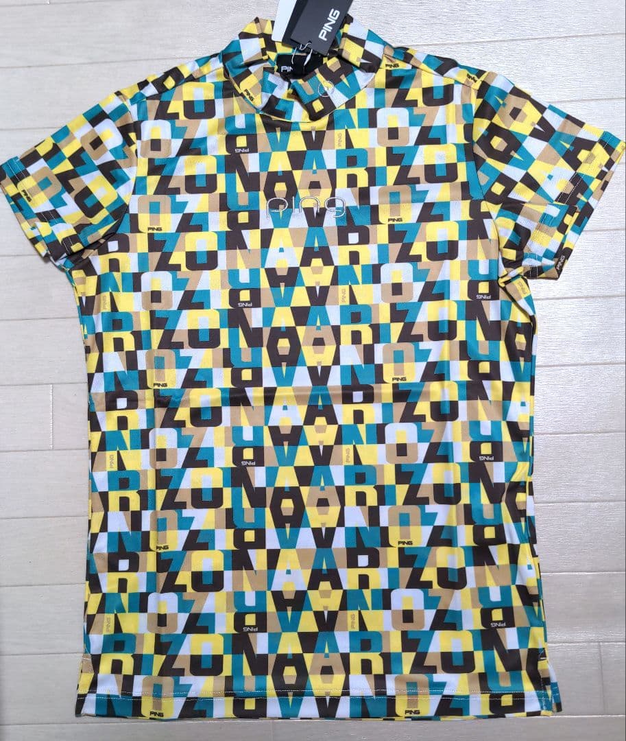 ワンワン　新品　PINGピン　モックネック&スカートLセット