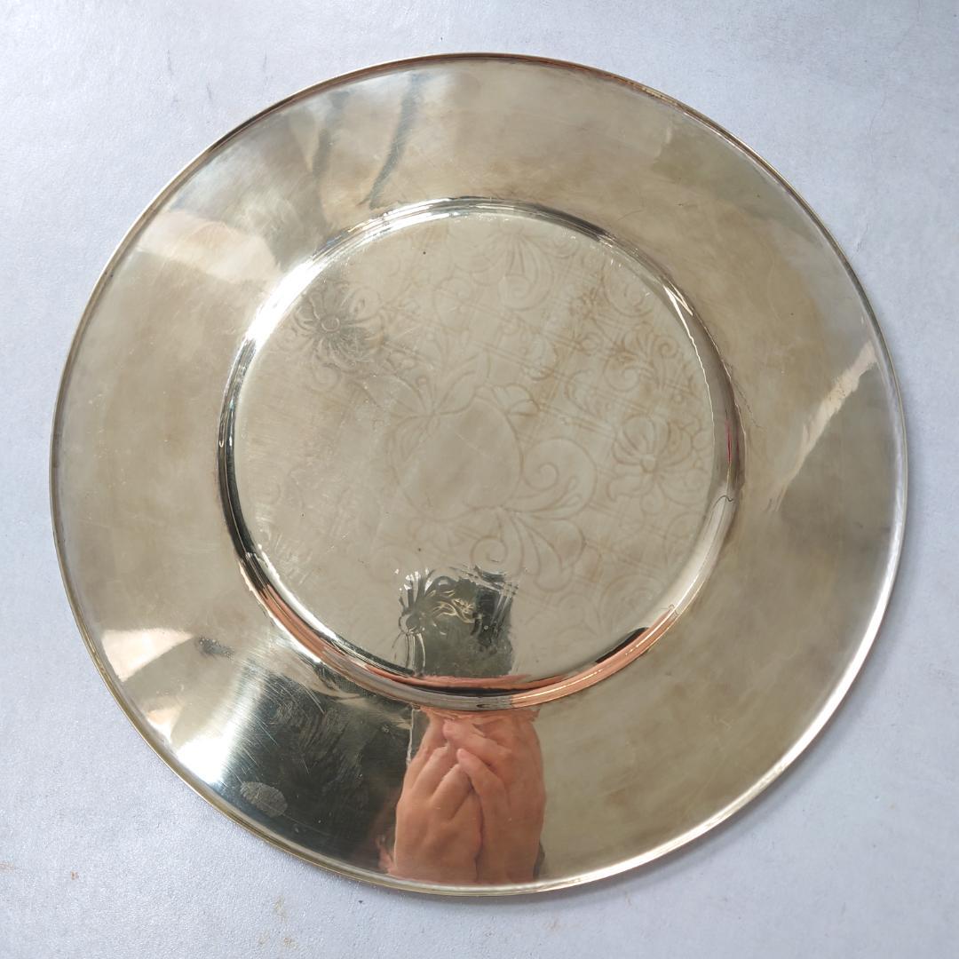 極希少 クリストフル ジャルダンエデン ゴールド アンダープレート 1点