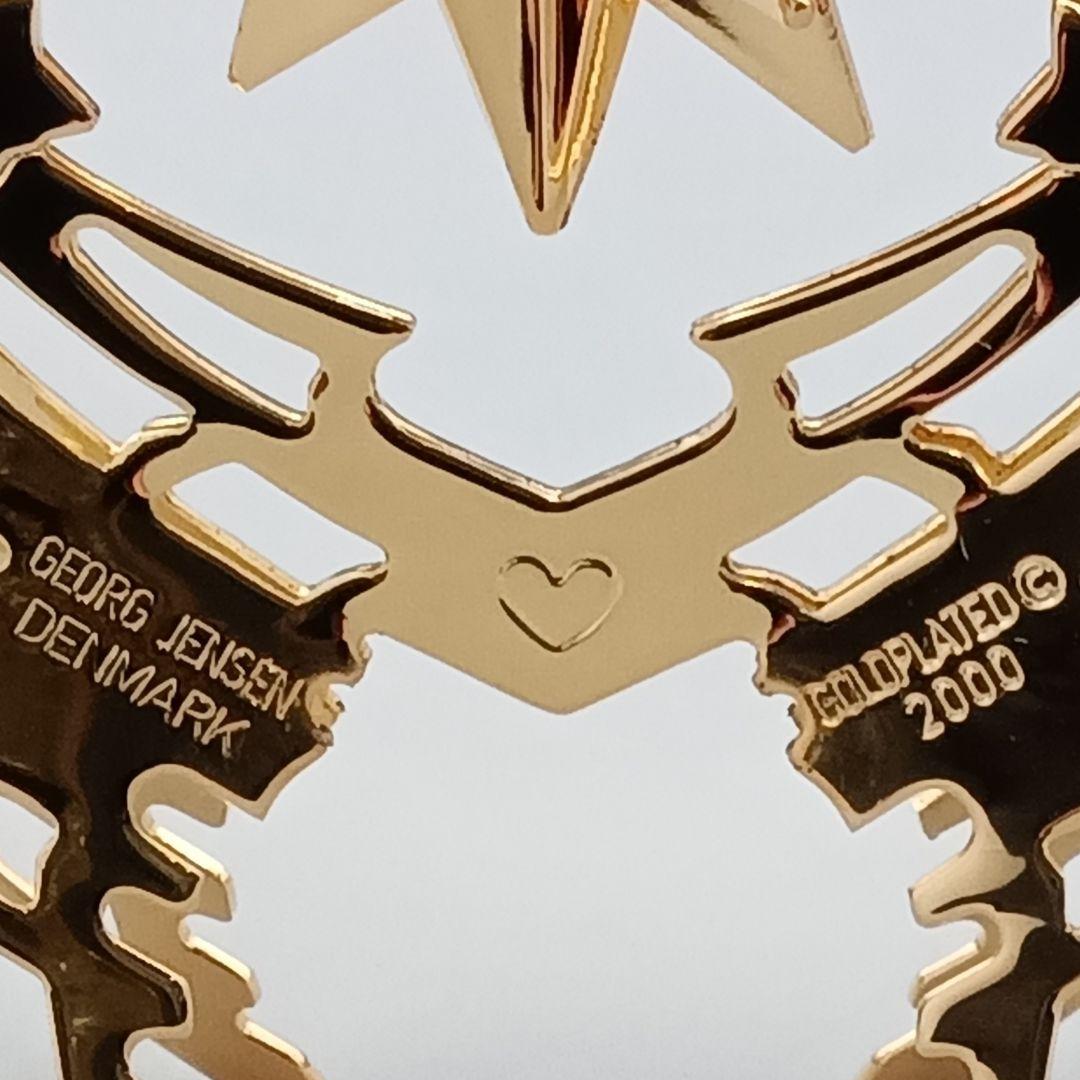 ジョージ ジェンセン イヤーオーナメント 6点 セット クリスマス 共箱