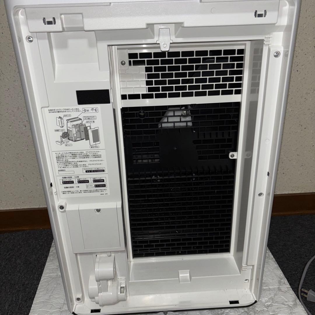 ジャンク品　2021年製SHARP加湿空気清浄機　KI-NP100-W