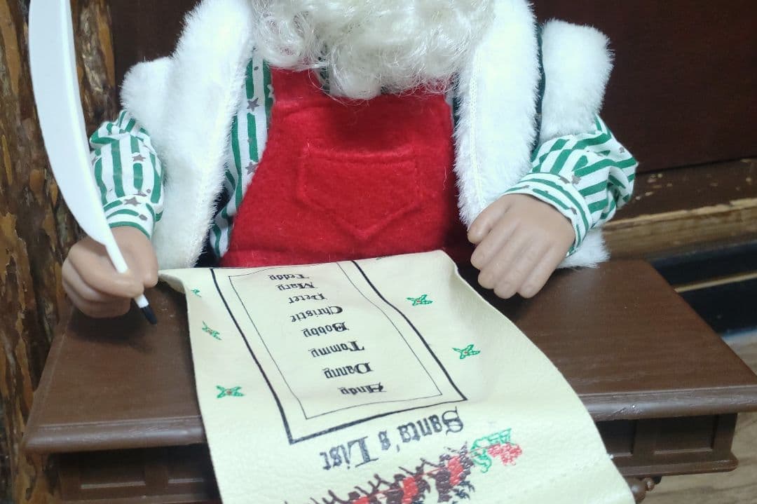 海外製　サンタクロース　人形