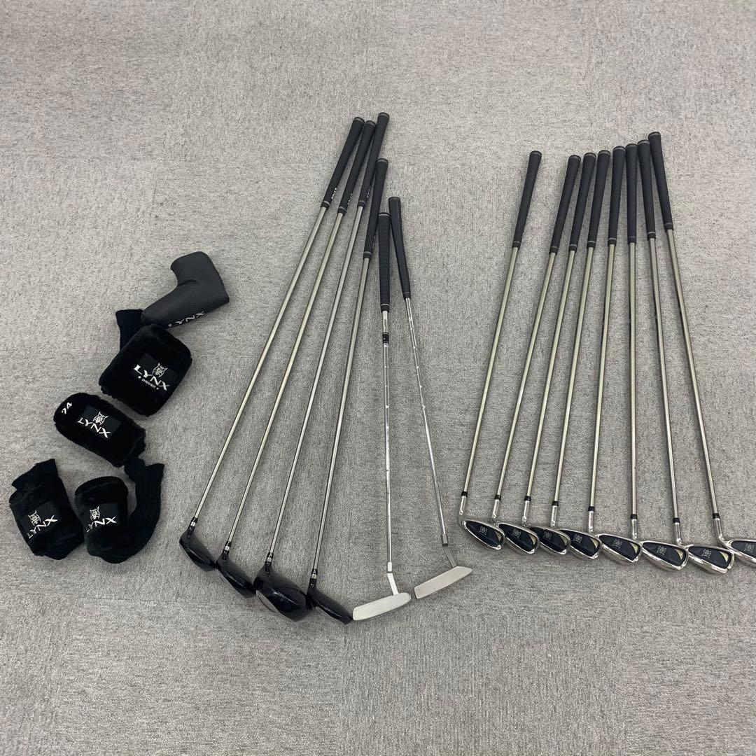 LYNX リンクス キャディバッグ クラブセット付き