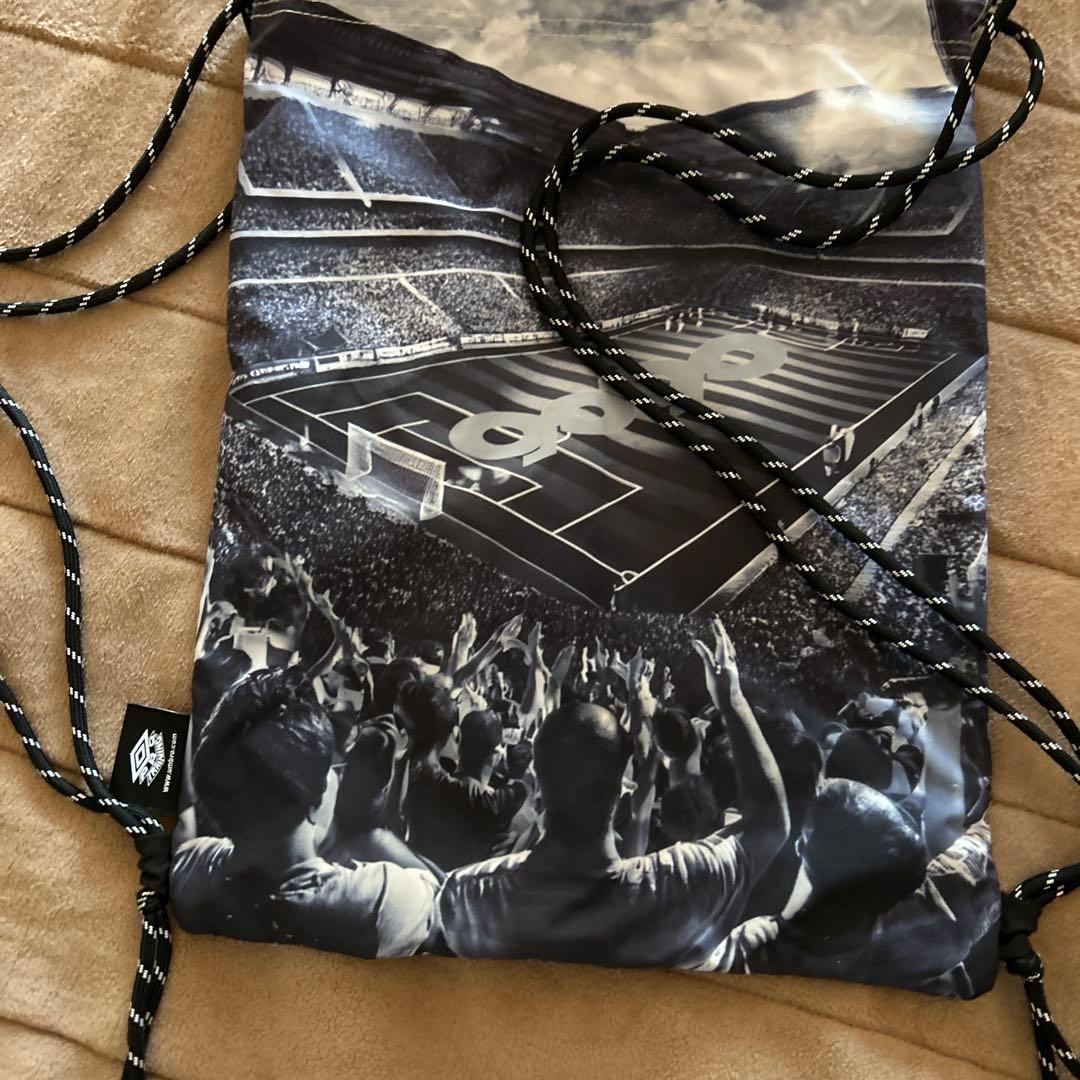 9090×umbro コラボ ナップサック　ブラック値段下げ可