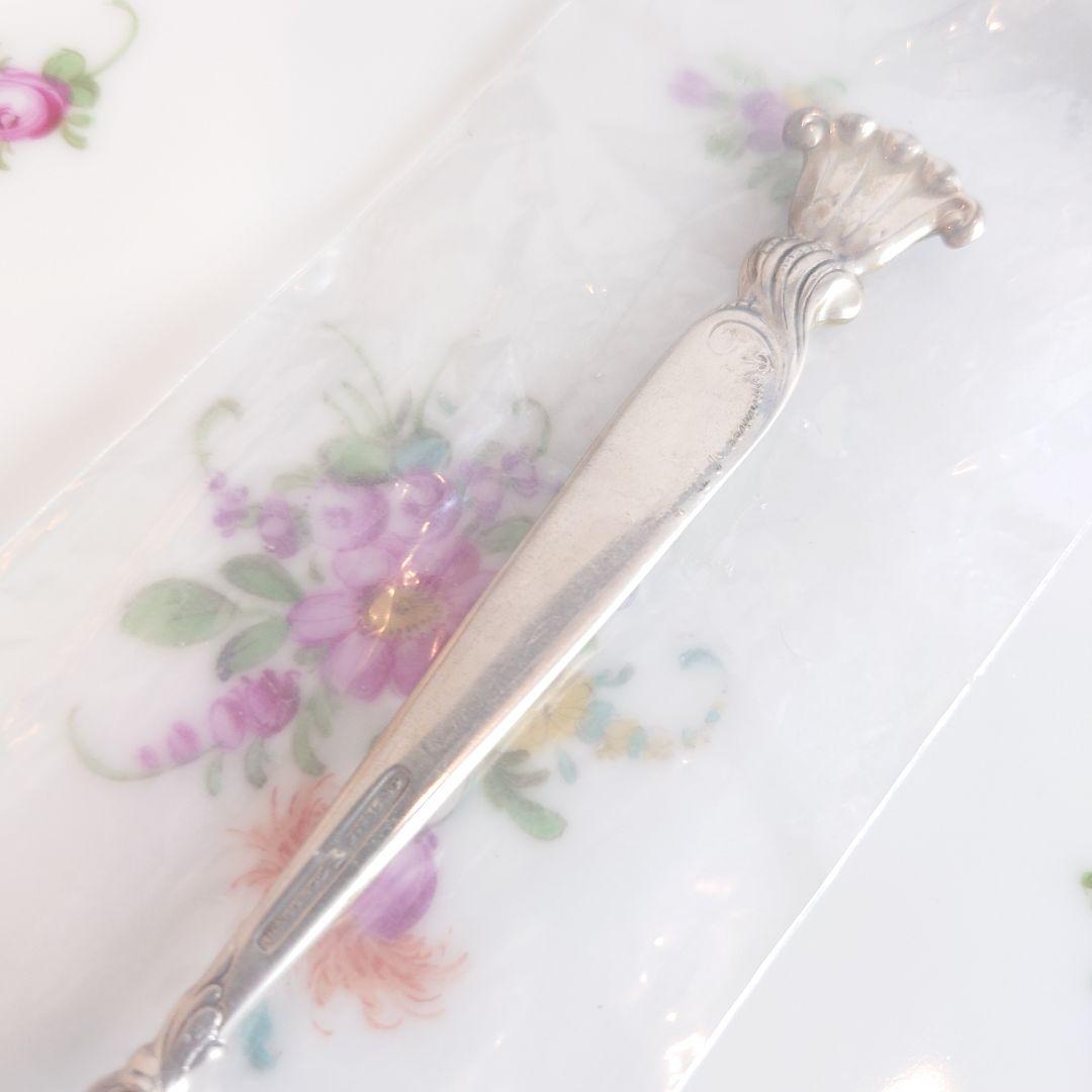 アメリカ　Wallace　純銀　Stirling　スターリングシルバー　フォーク