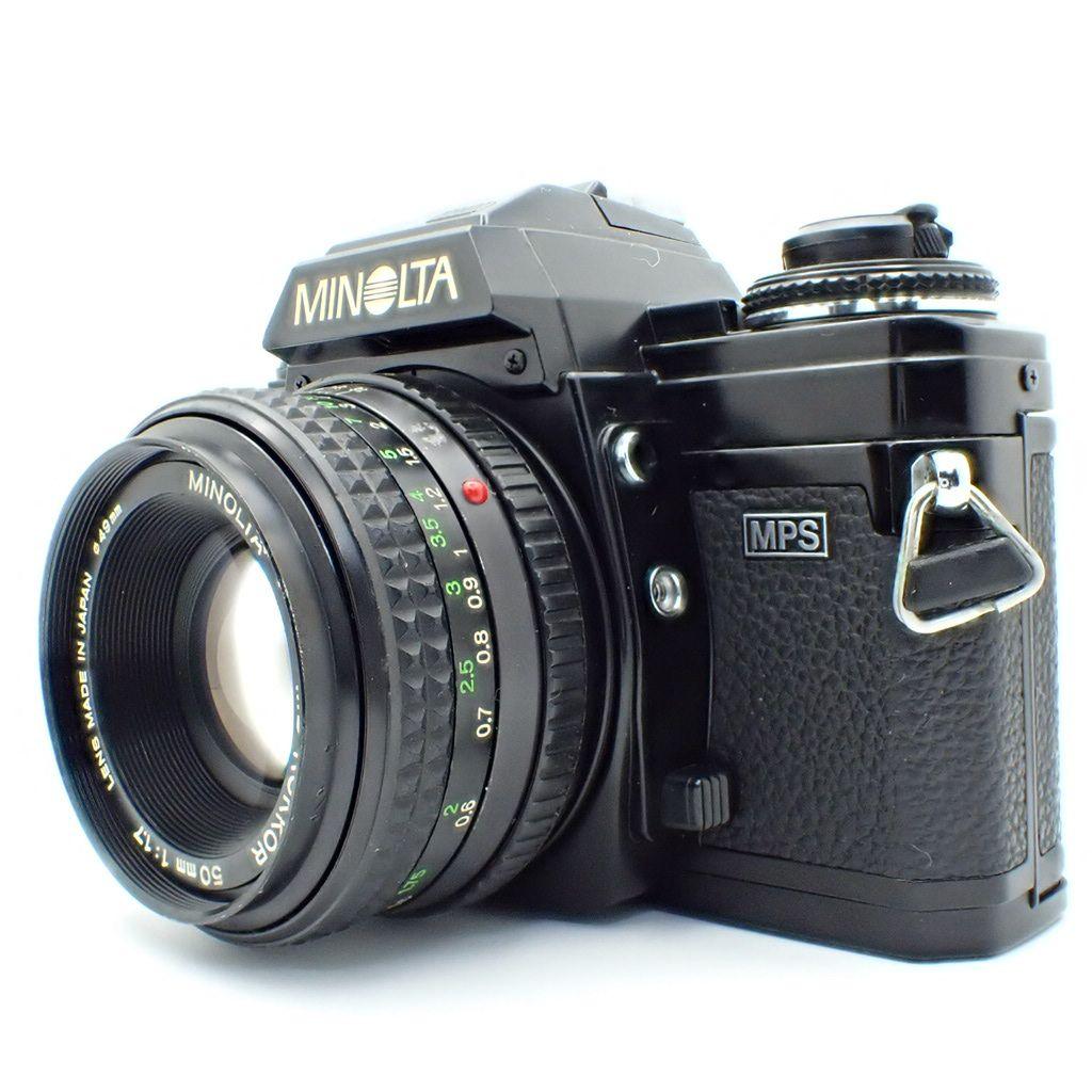 【動作確認済】MINOLTA X-700＆MD 50mm f1.7 新品電池付き