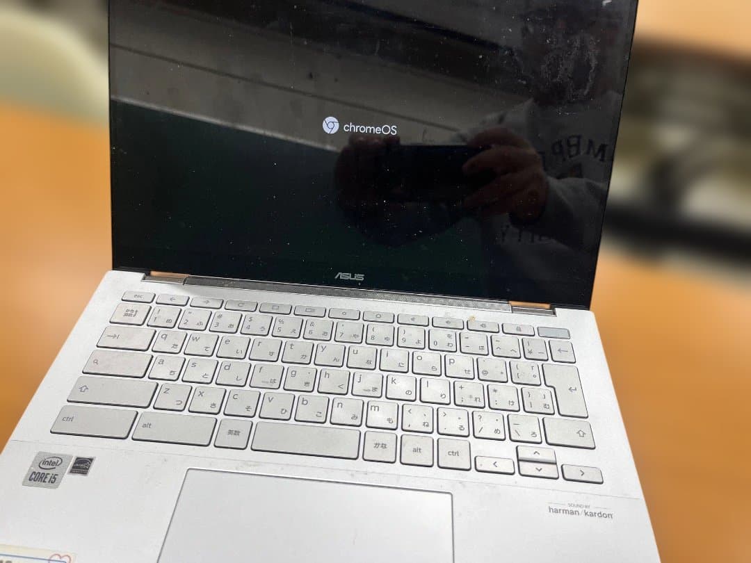 ASUS Chromebook 2-in-1 シルバー C436F