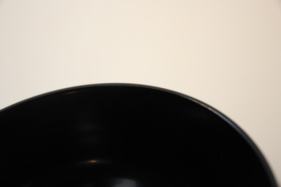 未使用　鈴木睦美　現代京都漆芸家　漆器　飯椀