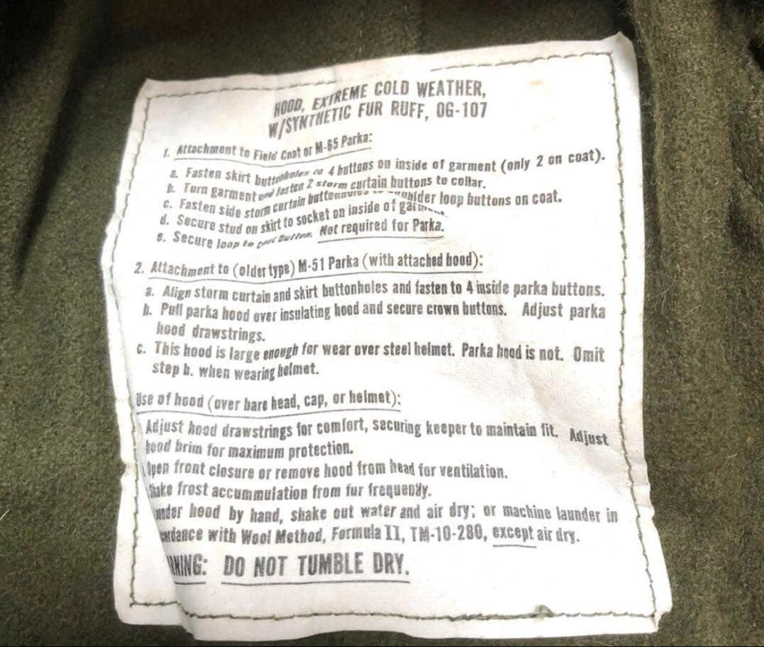 米軍実物 M-65 フィッシュテール モッズコート フルセット ビンテージ