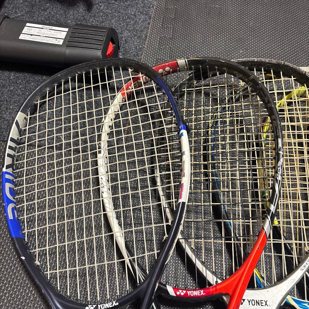 軟式テニスラケット 7本まとめ売り