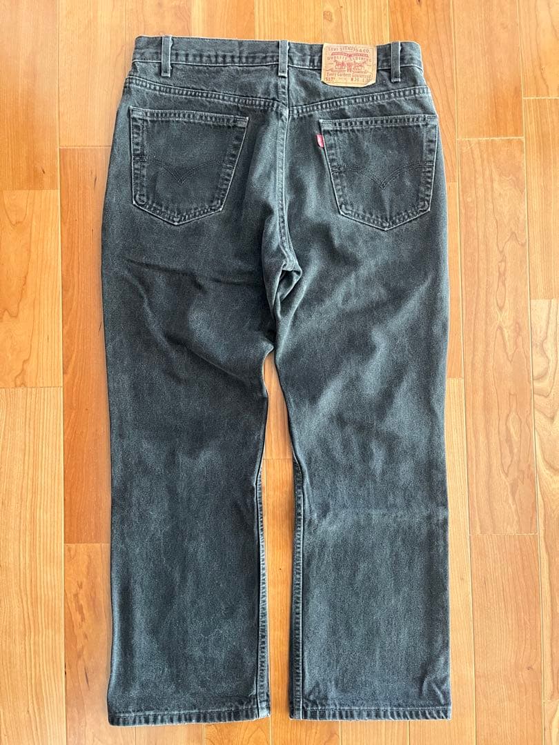 LEVI’S 517 デニム ブラック W36 L30 USA製