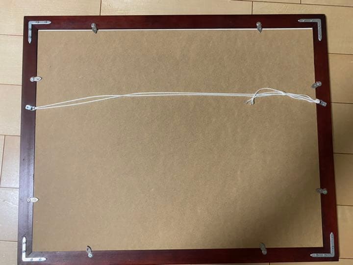 ツツジの咲く里　本間武男　シルクスクリーン　直筆サイン入り