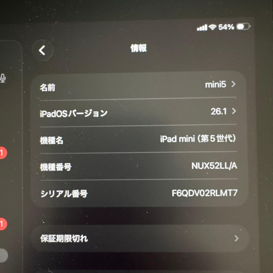 iPad本体 iPad mini 5 64GB Cellular + Apple Pencil