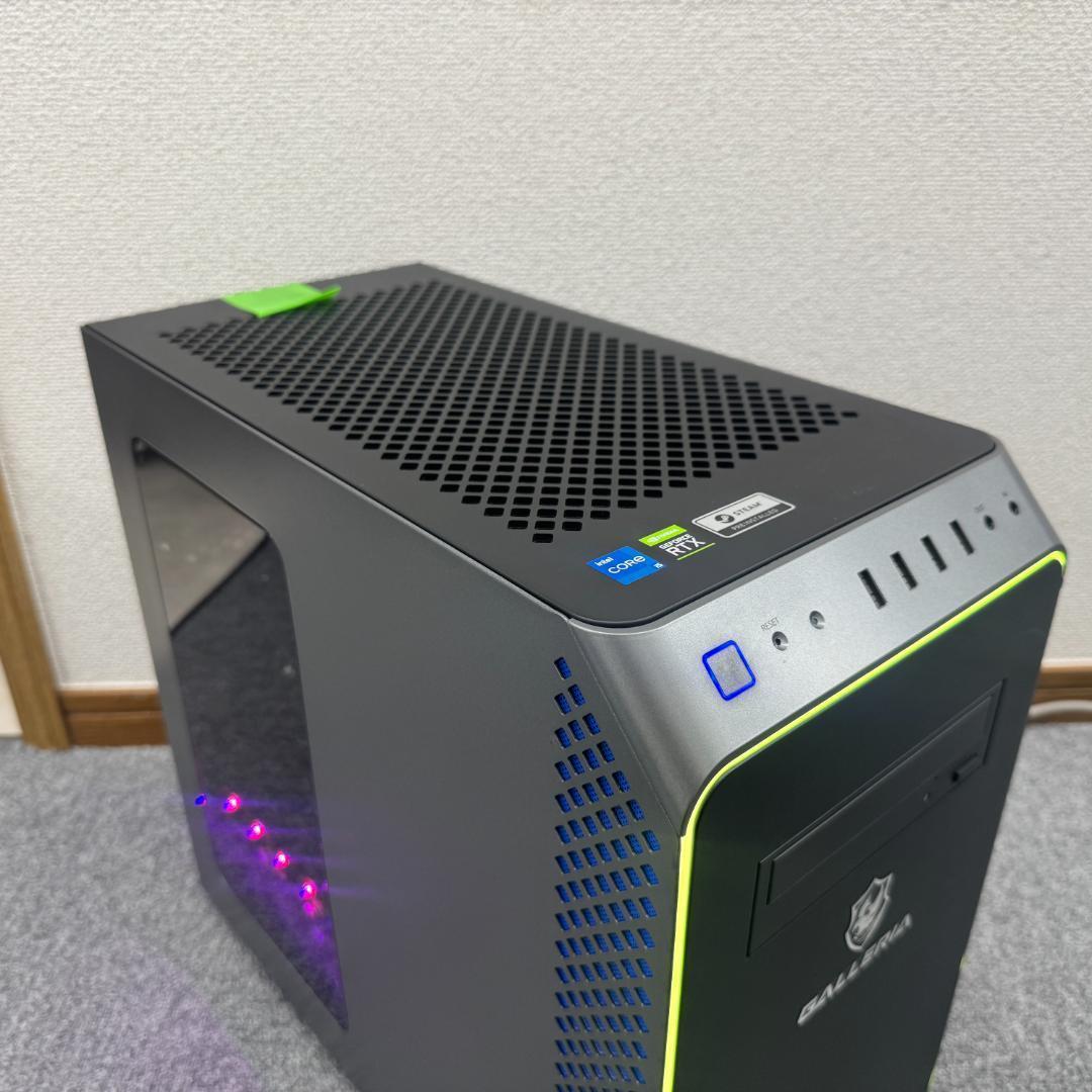 【新型ガレリア】Core i5 RTX2060 16GB 新品SSD搭載✨