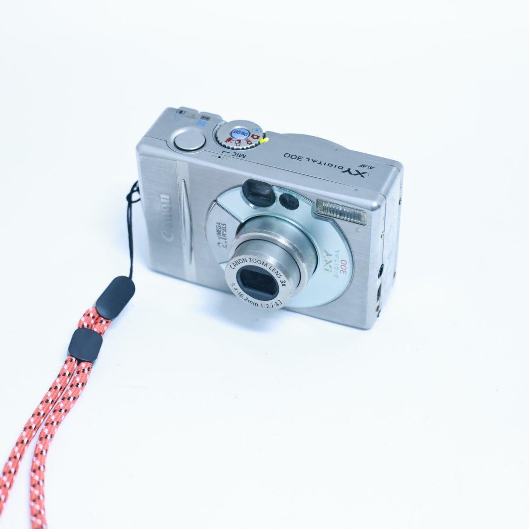 スマホ転送可 デジタルカメラ　Canon IXY Digital300 カード付