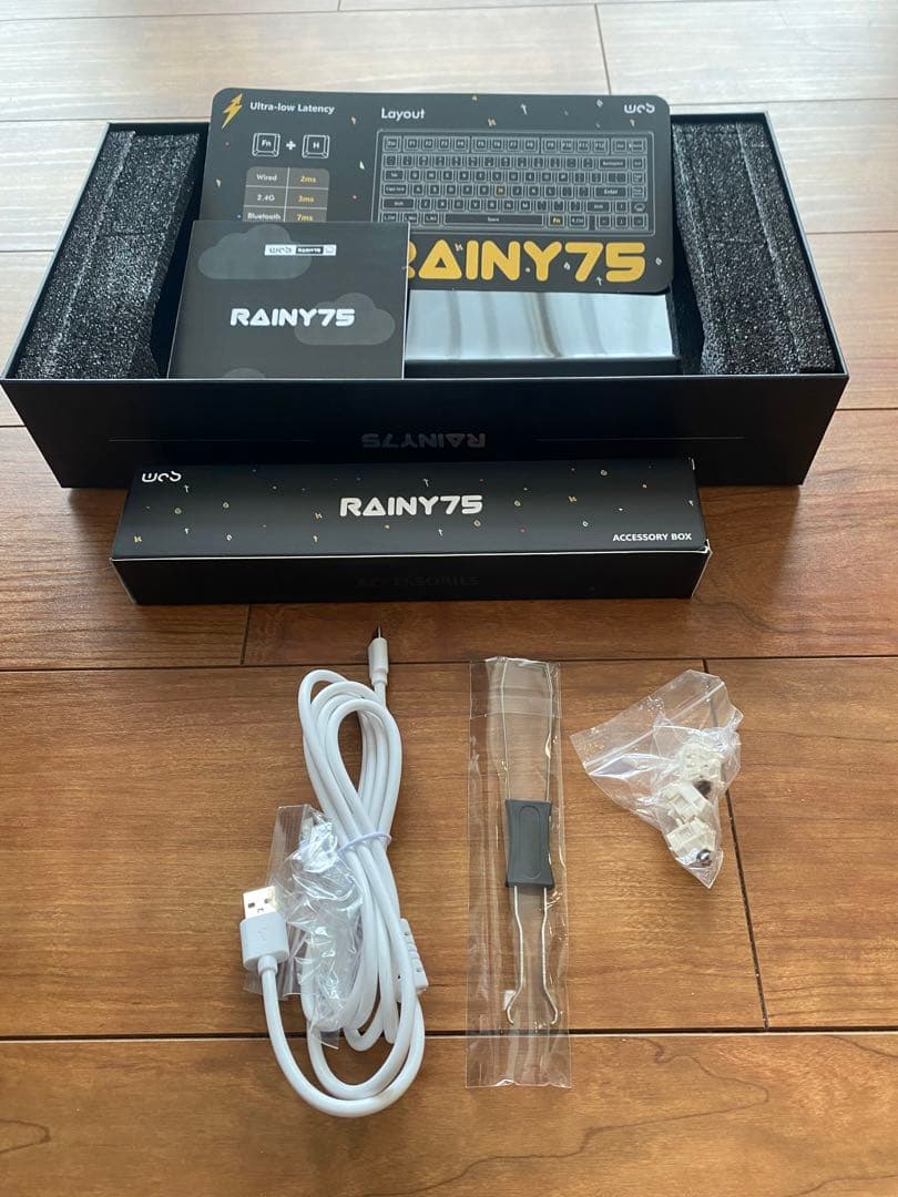 WOBKEY Rainy75 Pro ホワイト