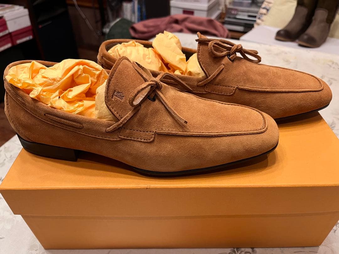 TOD’S トッズ　メンズ　スウェード　7