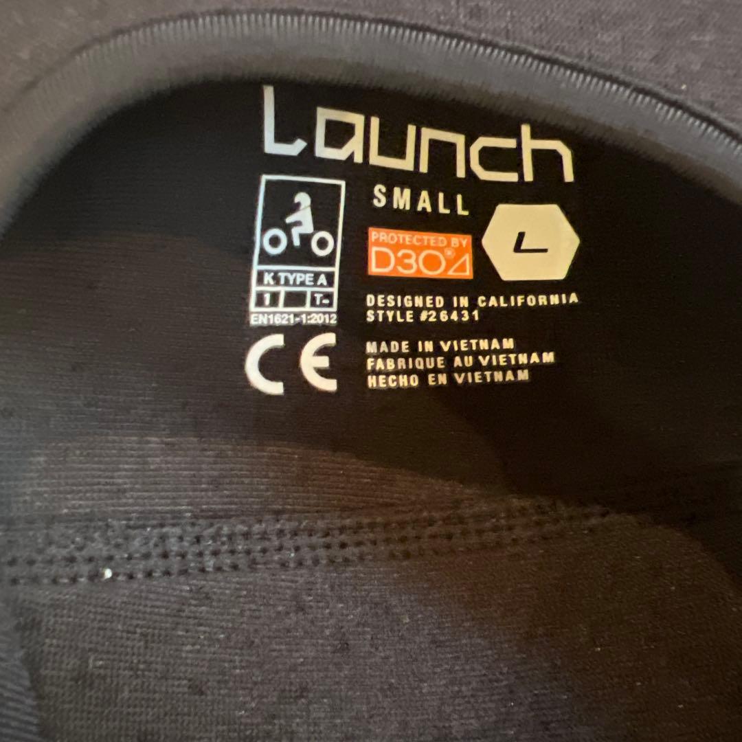 Fox Launch プロテクター スモール ブラック