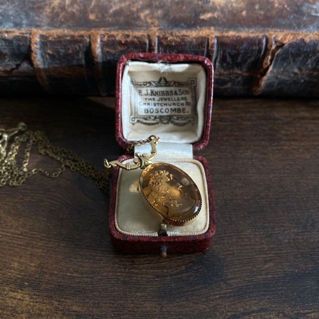 【最終価格】英国アンティークジュエリーボックスE.J.KNIBBS&SON