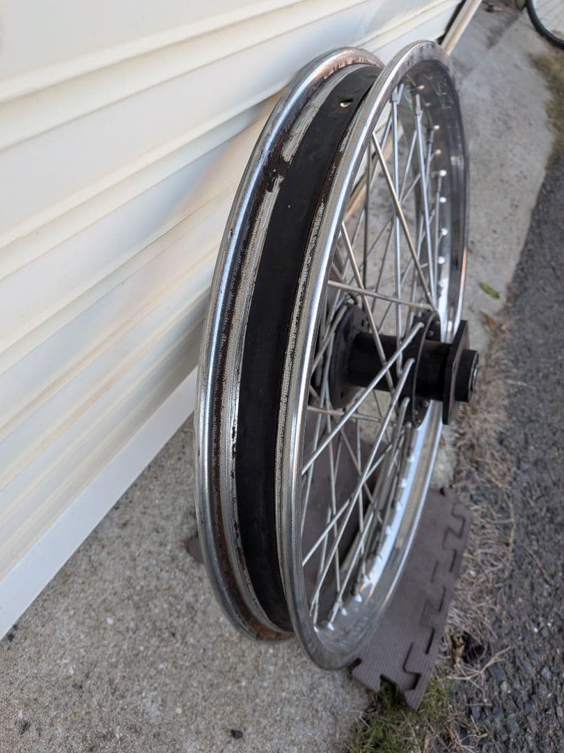 ハーレー　21インチ　ホイールセット