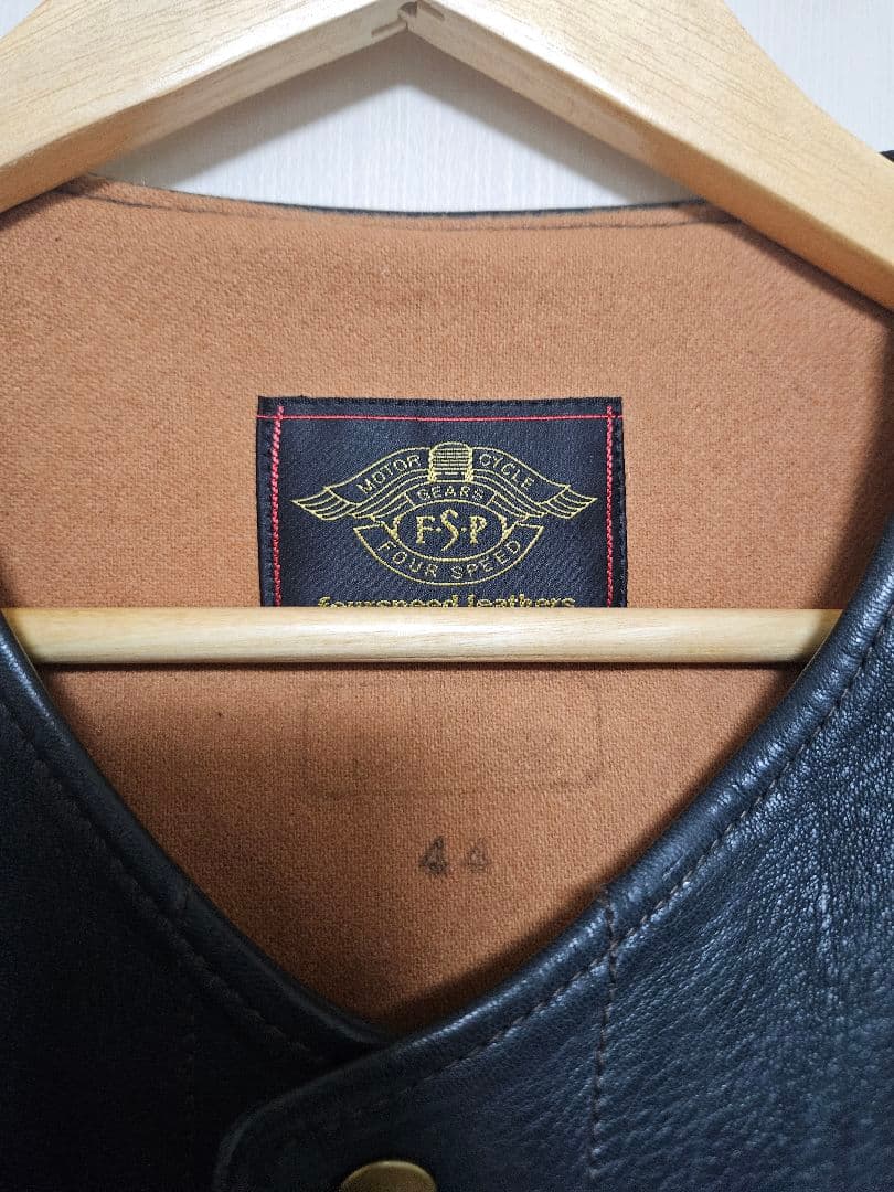 トムさん専用【値下げ】Four Speed 鹿革 レザー ベスト サイズ44