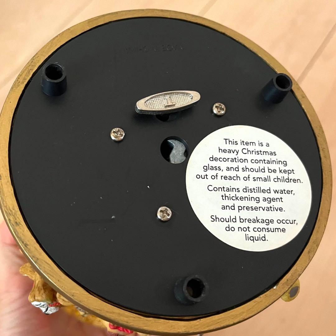 レア 2005年 ハロッズ 20周年記念 スノードーム