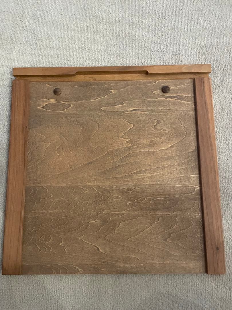 北の住まい設計社　壁掛けカレンダー　無垢材　北欧　インテリア　（希少）