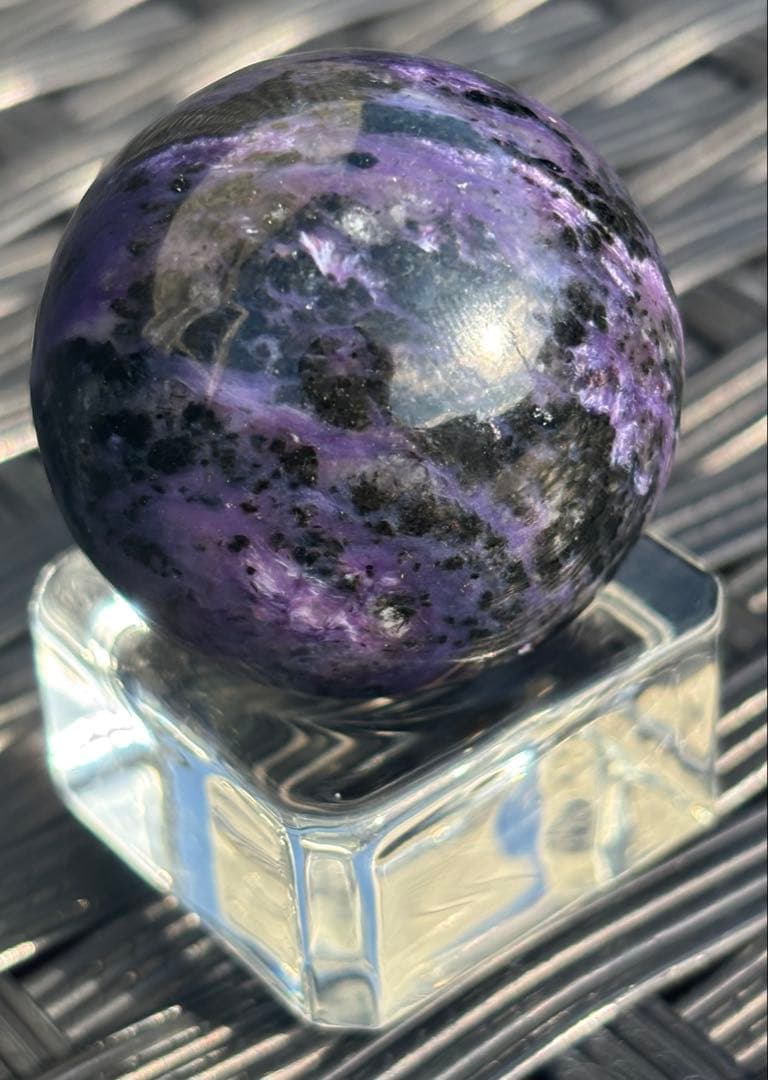 【天然石】スフィア　チャロアイト⑧