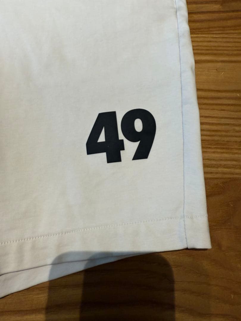 【美品・未使用】TFW49 ハーフパンツ ホワイト Mサイズ ゴルフにも◎